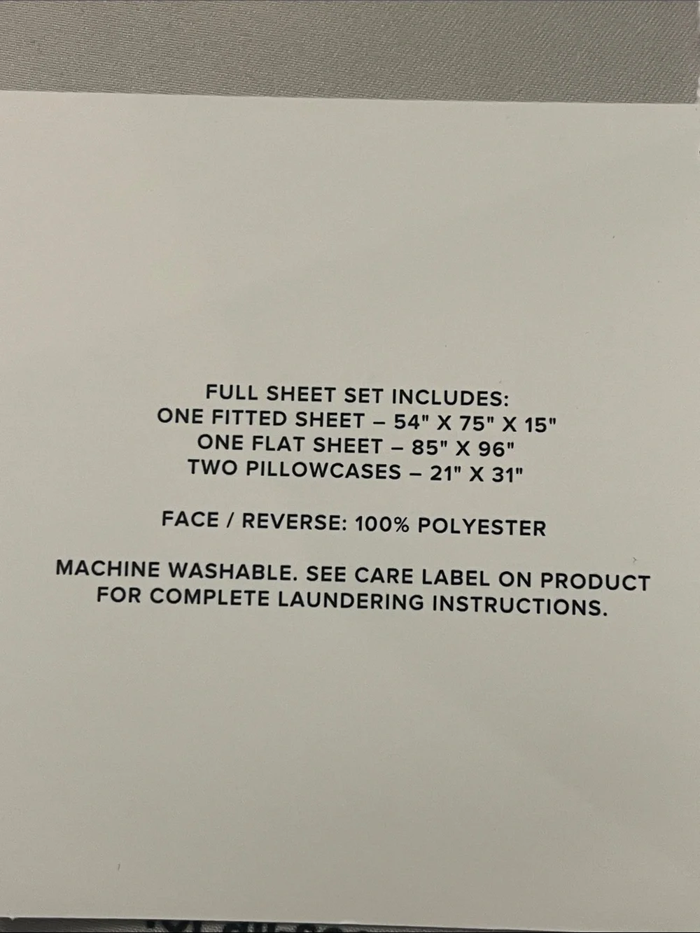 Ugg Haven Full Sheet Set - Flat, Fitted 2 Pillowcases Cooling Technology Stone